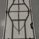 6FT Picnic Table Folding Table Camping Table Plastic Table Fold Up Table Lock for Party Event,White