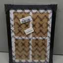 4"x6" Photo Collage Frame 4 Openings, 9.5"x13.5" Multi Picture Frame Collage Wall Decor Wooden, Black Frame with White Mat, Wood