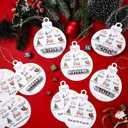 Tenceur 25 Sets Christmas Team Gifts for Employee Coworkers Staff Thank You Ornaments Bulk Work Team Holiday Office Gifts Coworker Ornament Employee Christmas Money Holders for Cash Tree Decor