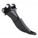 Mini Excavator Ripper Attachment, Heavy-Duty Manganese Steel Single Hook, 1-1.5 Ton Backhoe Compatible