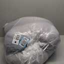 Momcozy Pregnancy Pillow with Cooling Cover, Dreamlign U Pro Maternity Pillow with Adjustable Leg Pillow - Support for Back, HIPS, Belly, Legs for Pregnant Women, 50-72 Inch Full Body Pillow, Grey