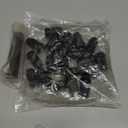 Gorilla Lug Nut, Acorn, 12 mm x 1.50 Thread, 60 Degree Seat, Closed End, Key, Steel, Black Chrome, Universal, Set of 20 (Factory)