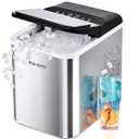 EUHOMY Nugget Ice Maker Countertop, Ready in 8 Mins, 35lbs/24H, Self-Cleaning, Portable Ice Makers Machine with Ice Scoop & Basket, Sonic Ice Maker with Chewable Pellet Ice for Home/Party/RV/Camping