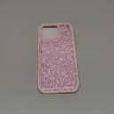 for iPhone 16 Pro Case, Sparkly Crystal Diamonds Rhinestone Border with Shiny Glitter Sequins Phone Cover for Women Girls, Transparent TPU Bling Slim Protective Case for iPhone 16 Pro