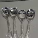 SOLEADER Extra Large Serving Spoons Set of 12,Foodgrade 18/8 12 Inch Stainless Steel Serving Spoon,Buffet Serving Utensils,Spoons Silverware,Cooking Spoon,Pasta Spoon,Mixing Spoon