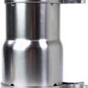 2.25 to 2.5 Inch Exhaust Adapter with Clamp, Stainless Steel Reducer Connector, 2.25" ID to 2.5" ID for OD 2.25"-2.5" Pipes, No Welding for Car, Truck, Motorcycle