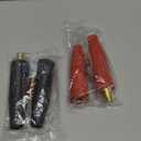LC40 Welding Cable Connector Set Male and Female for 1/0 Thru 2/0 Cable Capacity 350 Amp 50-70 SQ-MM Black & Red 2-Set