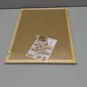 Cork Board Bulletin Board,17"X 12" Cork Board for Office with Pin Oak Wood Boards,Hanging Corkboards for Office Home School Message Board or Vision Board Decoration.