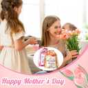 Sanwuta 60 Pcs Mother's Day Christian Drawstring Gift Bags Bulk Church Gifts Floral Inspirational Religious Bible Verse Candy Bags for Women Mom Mother's Day Party Favors