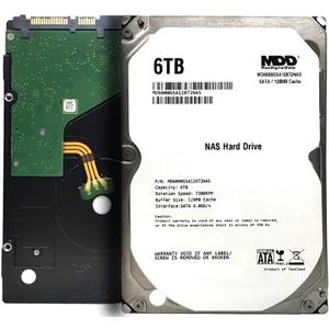 Max Digital Data 6TB 7200RPM 128MB Cache SATA 6.0Gb/s 3.5-inch Internal Hard Drive for NAS Network Storage (MD6000GSA12872NAS)