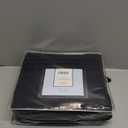 Nestl Full XL Sheet Set - Luxury 1800 Ultra-Soft Microfiber Full Extra Long Bed Sheets - Double Brushed - Deep Pockets - Easy Fit - 4 Piece Set - Bedding Sheets & Pillowcases (Full XL, Black)