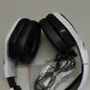 Ozeino 2.4GHz Wireless Gaming Headset for PC, Ps5, Ps4 - Lossless Audio USB & Type-C Ultra Stable Gaming Headphones with Flip Microphone, 40-Hr Battery Gamer Headset for Switch, Laptop, Mobile, Mac (Black and White)