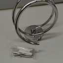 Bathroom Hair Dryer Holder Hair Care Tools Holder Wall Mount Chrome Finished Stainless Steel-Silver