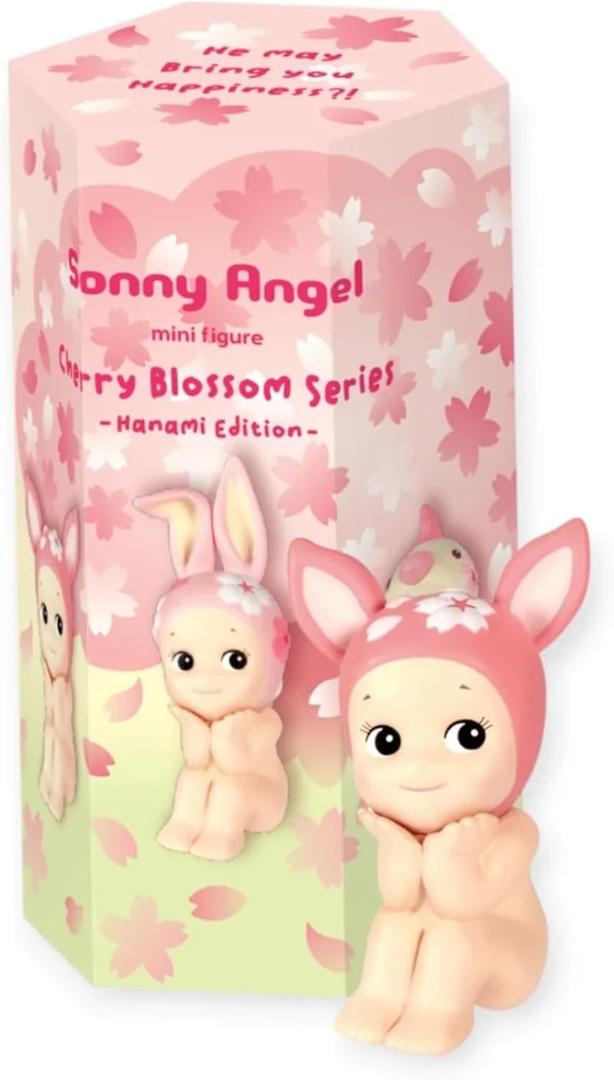 Sonny Angel Cherry Blossom Hanami Series (1) Assorted Sealed Blind Box Original Mini Figure, Limited Edition (2025)