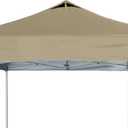 SCOCANOPY Commercial 10x10 Canopy Replacement Top with Air Vent,Canopy Cover ONLY, (Khaki)