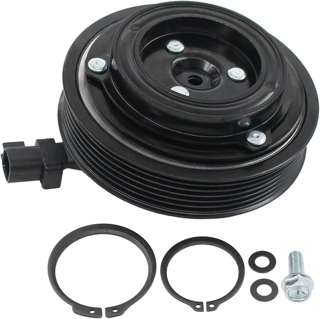 ApplianPar Air Conditioner A/C Compressor Clutch Assembly with Plate Pulley Bearing Coil Kit for Chrysler 300 2011-2013 Jeep Grand Cherokee 2011-2016 Dodge Charger 2011-2013 Challenger Durango