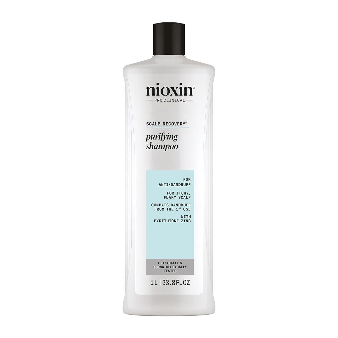 Nioxin Scalp Recovery Purifying Shampoo | For Itchy, Flaky Scalp | Anti-Dandruff | Formulated with Pyrithione Zinc