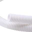 Alex Tech 25ft - 1/4 inch Split Wire Loom Tubing - White