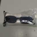 WOWSUN Retro Rectangle Sunglasses Womens Small Trendy 90s Sun Glasses Sunnies UV400 Protection
