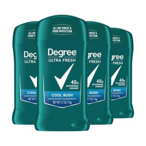 Degree Men Ultra Fresh Antiperspirant Deodorant Stick for Men 3 Pack Cool Rush 2.7 oz