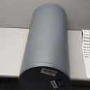 Rubbermaid Commercial Products Round Ridged Liner, 12-Gallon, Gray, Compatible with Rubbermaid Marshall Trash Can