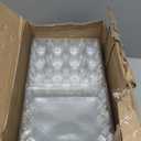 100 Pack Clear Plastic Egg Cartons, Reusable Stackable Egg Containers for Farm, Market & Fridge Storage, 34 Grid