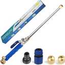 20260610161012 Jet Nozzle High Pressure Hose Nozzle for Garden (Blue)