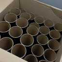 BOX USA Gold Mailing Tubes with Caps, 3 Inch x 12 Inch, Pack of 24, for Shipping, Storing, Mailing, and Protecting Documents, Blueprints and Posters