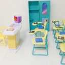 Gloria Dollhouse Furniture - Classroom Play Set