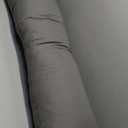 Utopia Bedding Full Body Pillow for Adults (Grey, 20 x 54 Inch), Long Pillow Insert for Sleeping, Ideal for Side Sleepers (20x54 Inch (Pack of 1), Grey)