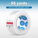 Clear Packing Tape, 2 Inch x 55 Yards, 1.6 mil Thickness, Acrylic Adhesive, 36 Rolls per Carton