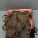 TYQ Hair Toppers for Women with Thinning Hair 14 Inch, 360° 3D Synthetic Curly Wavy Wispy Clip in Bangs（22/26）