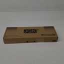 JQK Bathroom Glass Shelf Polished Chome, Shelf with 15 Inch Towel Bar Tempered Glass Shower Storage 16 by 5 inches, 304 Stainless Steel Silver Finish Wall Mount, TGS100-CH