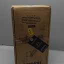 HUANUO TitanLift Heavy Duty Monitor Arm for Ultrawide Screens up to 49", Holds 40 lbs, Aluminum Ultrawide Screen Desk Mount, Fully Adjustable Single Monitor Mount with Dual C-Clamp, Max VESA 100x100