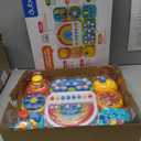 auby Busy Board 3.0 Detachable & Assemblable Educational Sensory Toy for Toddlers 1-6 Portable Learning Activity Board with 7 Travel-Friendly Tools, Fine Motor Skills Development