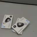 3 x 2 Pack IPX8 Waterproof Airtag Keychain with Airtag Holder Case,Full Body Shockproof,Anti-Scratch Cover Air tag for Cat,Dog,Keys,Luggage,Wallet(Black+Pink)