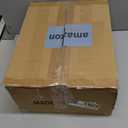 5 Pack Stackable Closet Storage Basket - Stackable Storage Bins, Multifunctional & Foldable Closet Organizer Waterproof, Wardrobe Cupboard Space-Saving Hat Storage Drawer Organizer, White