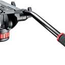 Manfrotto Video Head with Flat Base, Video Head for Compact Video Cameras and DSLR Cameras, for Filming, Videography, Content Creation, Vlogging, Live Streaming