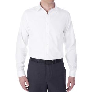 Calvin Klein Men's Slim Fit Non-Iron Herringbone Dress Shirt, M