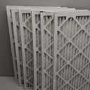 Nordic Pure 14x25x1 (13 1/2 x 24 1/2 x 3/4) Pleated Air Filters MERV 14 Plus Carbon 6 Pack