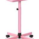 Salon Tray,Hairstylist Trays on Wheels,Hair Color Tray for Salon or Home Use,Pink