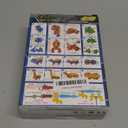 5-in-1 Transforming Dinosaur Robot Toys, STEM Building Kit with Triceratops Action Figures, Safe Set for Kids Boys Girls Age 3+ Boys & Girls, Birthday for Toddlers