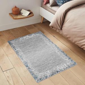 24x37 In Small Entryway Rug Machine Washable Modern Abstract Printed Mat Soft Non Slip Area Rugs Indoor Stain Resistant Carpet for Front Entrance Kitchen Bathroom
