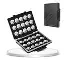 JJC CR2032 Battery Case Holder Storage, Water-Resistant Anti-Shock, Coin Cell Battery Case for 30x CR2032 CR2025 CR2045 CR2016, Button Round Batteries Holder, Coin Cell Batteries Not Included