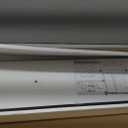Axeman 55Inch Floating Shelves for Wall, 2 Packs, Invisible Brackets, White, 55" W x 6.5" D x 1.4"H