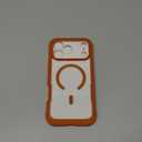 Diaclara Magnetic Designed for iPhone 17 Pro Max Case Full Body Bumper[Compatible with MagSafe] Military Drop Proof Cover with Built-in Touch Sensitive Anti-Scratch Screen Protector, Orange