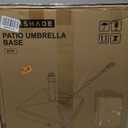 Patio Umbrella Stand Base with Wheels H15-194Lbs Heavy Duty Rolling Weights Outd