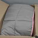 Teepee Tent for Kids with Padded Mat Cotton Canvas Kids Tent with Pompom for Toddlers Indoor Play Tent for Girls Boys with Stars Lights, Carry Bag, Banner Flag (Pink)