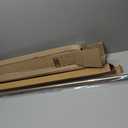 Ivilon Tension Curtain Rod - Spring Tension Rod for Windows or Shower, 54 to 90 Inch. Warm Gold