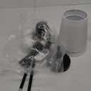 NIORSUN Battery Operated Wall Sconce Set of 2,Black Rechargeable Wall Lights with 5200mAh Dimmable Detachable Bulbs and Remote, 10 Colors Wireless Wall Lamps for Bedroom Living Room Hallway Decor